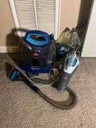 Handheld Vacuum and Bissell Spot Cleaner