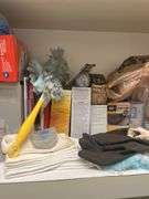 Contents of cabinet
