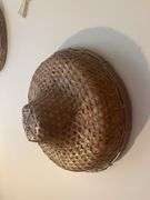 Rattan Hats and Wall Decor