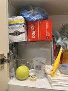 Contents of cabinet