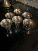 Brass tea set
