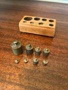 Vintage Scale and Brass Scale Weights