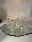 Glass Oil Candle Set