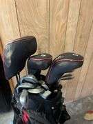 Golf clubs and Bag