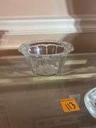 Clear glass lot