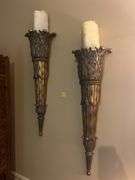 Vintage wall candle holders