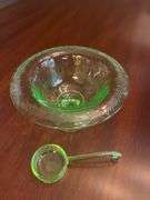Vintage Mayonnaise Bowl and Spoon