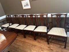 (6) dining chairs