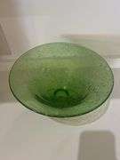 Vintage Bubble Glass Bowl