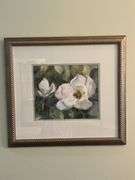 Framed Watercolor Magnolia