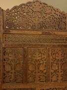 Wooden room divider