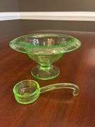 Vintage Mayonnaise Bowl and Spoon