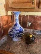 Vase and globe