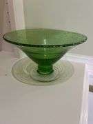 Vintage Bubble Glass Bowl
