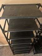 Two Shelving Units