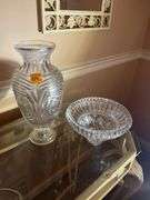 Clear glass lot