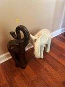 Elephant statues