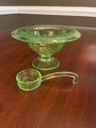 Vintage Mayonnaise Bowl and Spoon