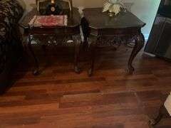 Pair of end tables