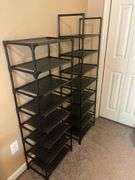 Two Shelving Units