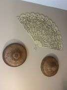 Rattan Hats and Wall Decor