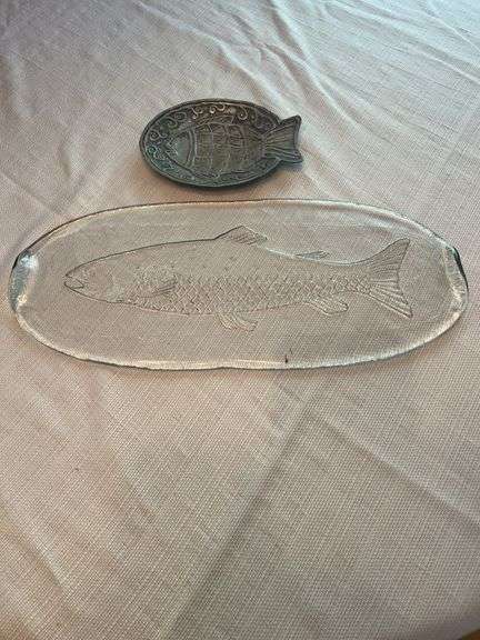 Glass Fish Tray