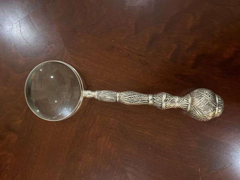 Silver Magnifying Glass