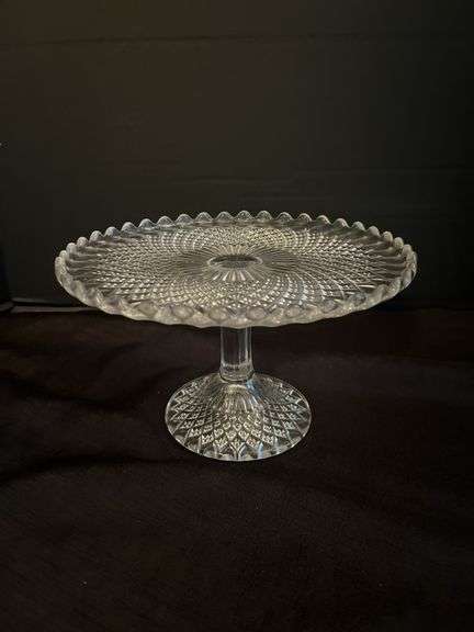 Petit Four Plate on Pedestal