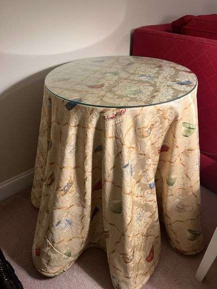 Skirted Table