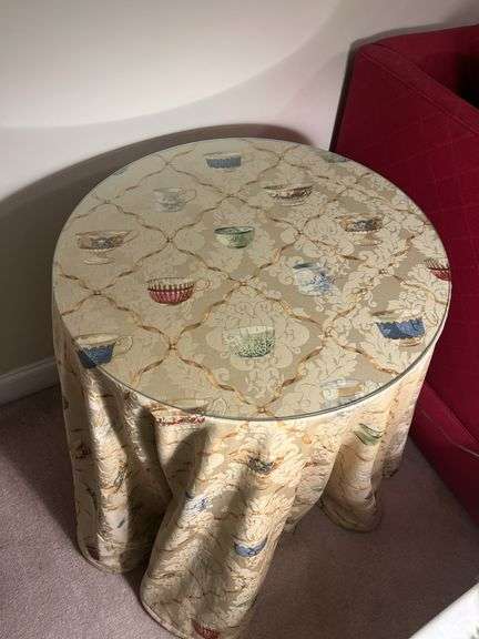 Skirted Table