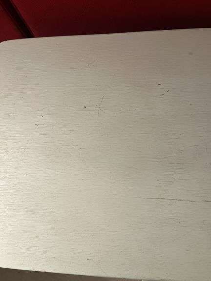 White Painted Table