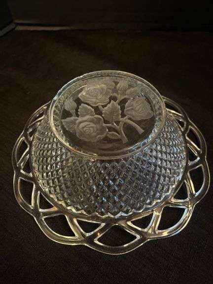 Vintage Laced Edge Bowls