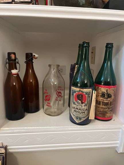 Vintage Glass Bottles