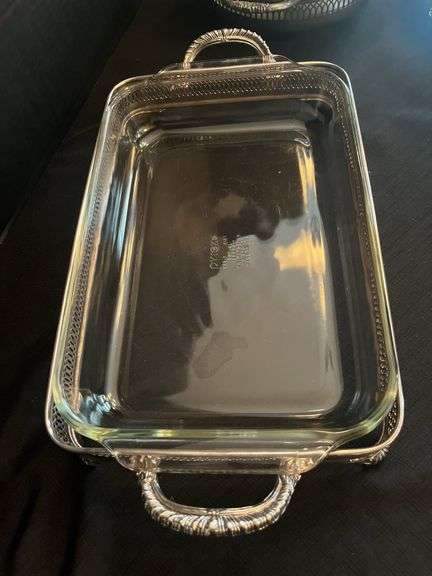Silver Plate Covered Casserole