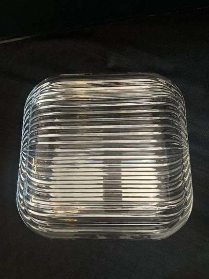 Square Glass Tray