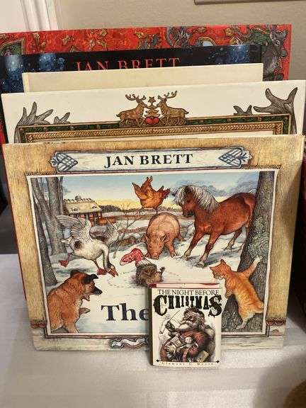 Christmas Books and Stuffies