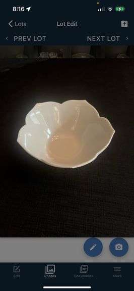 White dish lot
