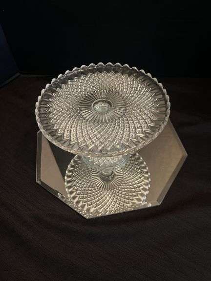 Petit Four Plate on Pedestal