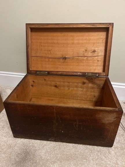 Vintage Wooden Boxes