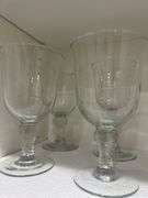 Set of water goblets
