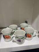 Teapot and mugs