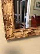 Mirror and Framed Palmetto Tree