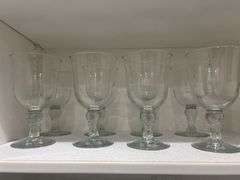 Set of water goblets