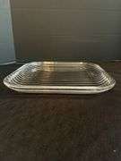 Square Glass Tray
