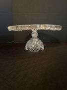Cake Plate and Candle Holders