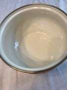 Metal covered casserole dish