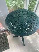 Wrought iron plant stand