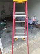 Werner 6 foot fiberglass step ladder