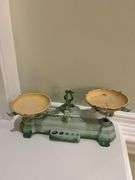 Vintage Scale and Brass Scale Weights