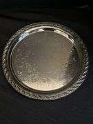 Two Silver Plate Trays